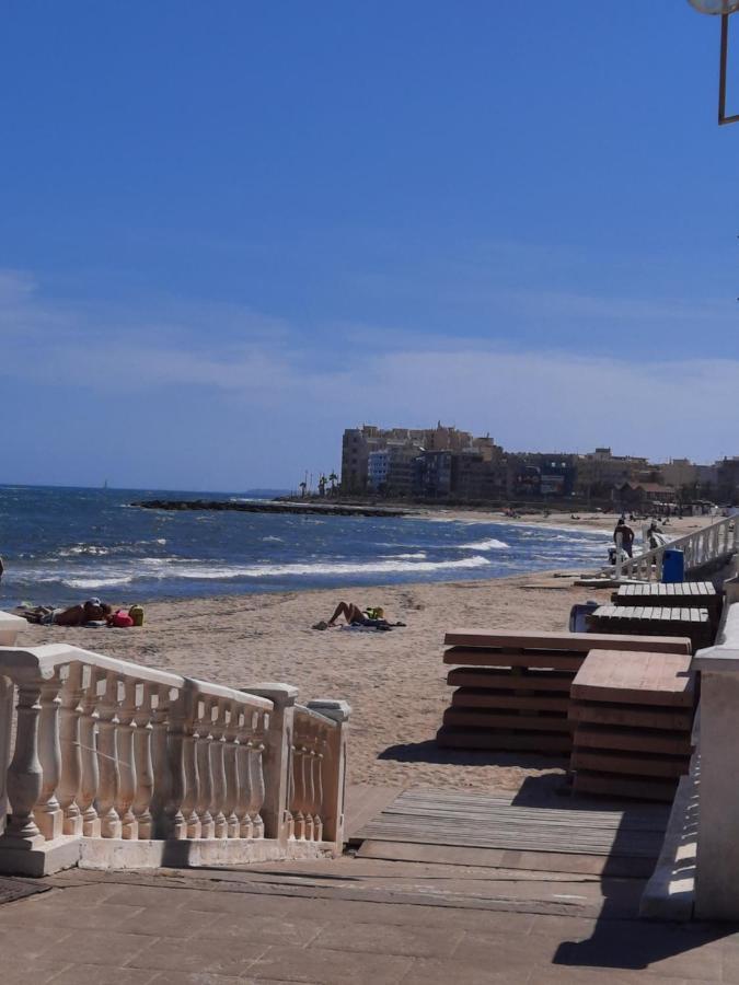 Moderno Apartamento Familiar Junto Al Mar - Conejito Lägenhet Torrevieja Exteriör bild