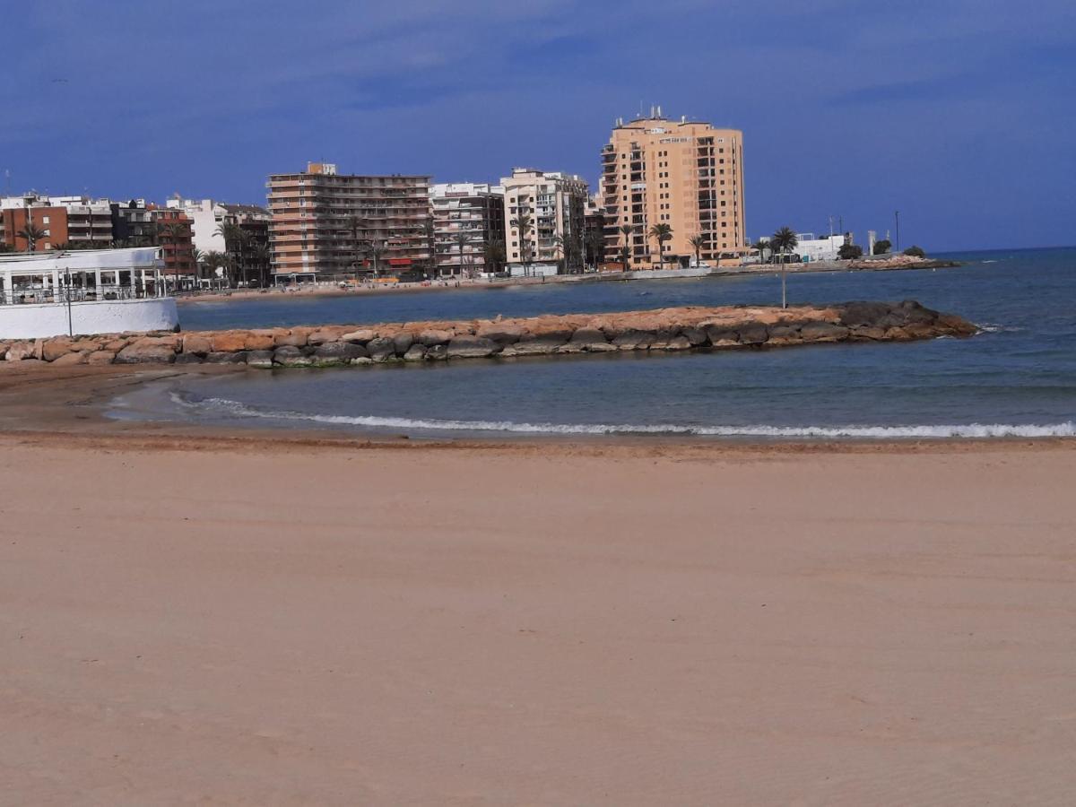 Moderno Apartamento Familiar Junto Al Mar - Conejito Lägenhet Torrevieja Exteriör bild